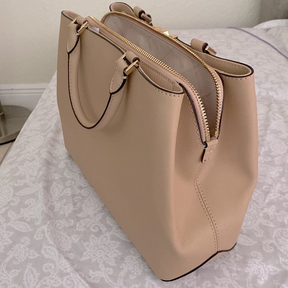 Michael Kors Florence large leather satchel - Picture 4 of 5